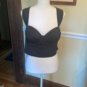 Torrid Swim Cropped Bra Top